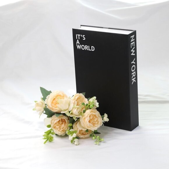 NEW Luxury Decoration Coffee Table Fashion Art Faux Book Storage Box - Picture 3 of 8